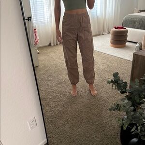 Zara Tan Jogger Pants